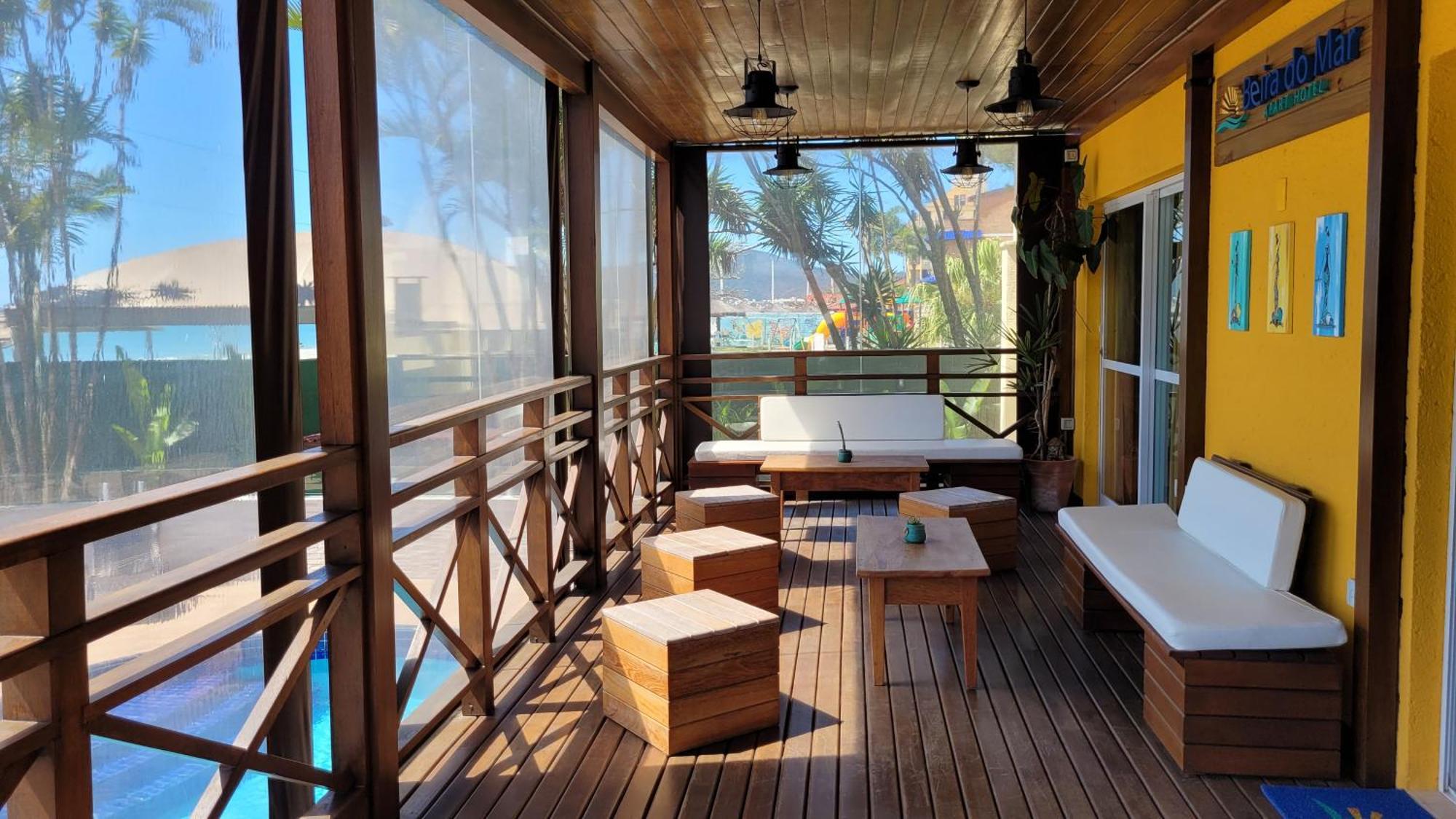 Apart Hotel Beira Do Mar Florianópolis Dış mekan fotoğraf